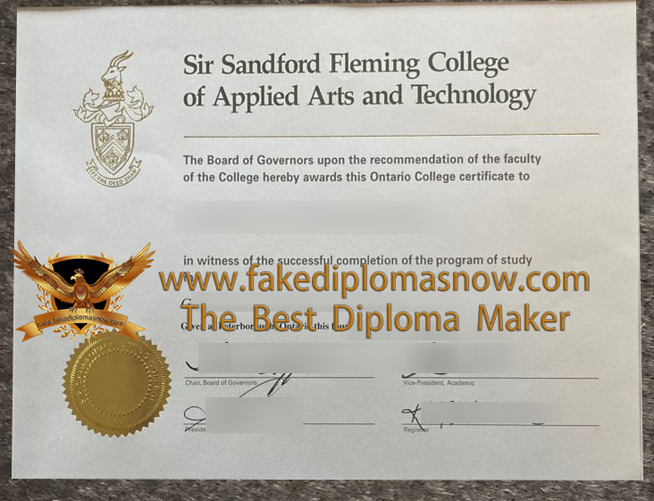 Fleming College Diploma Fleming College Diploma
