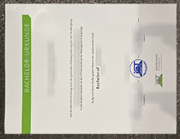 Purchase a IST-Hochschule für Management Urkunde