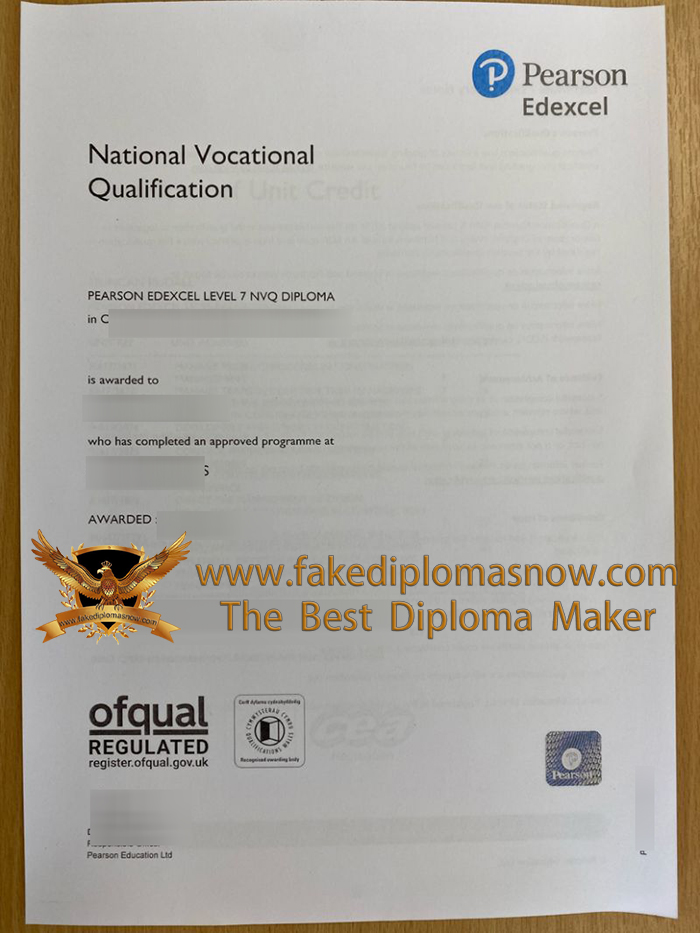 Pearson edexcel 7 NVQ diploma Pearson edexcel 7 NVQ diploma
