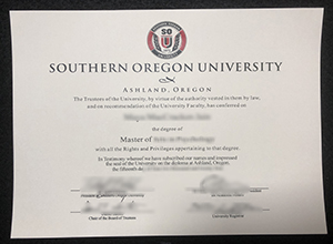SOU diploma certificate