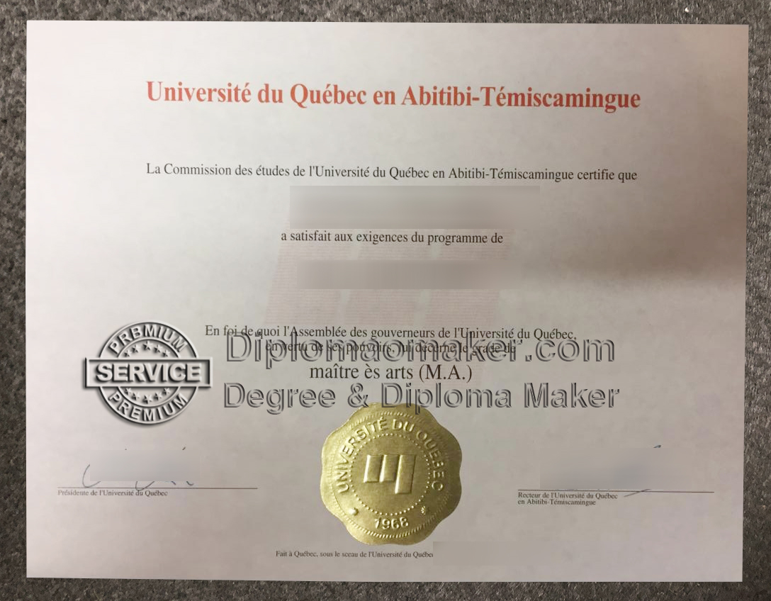 UQAT diploma UQAT diploma