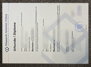 Where to get a Pädagogische Hochschule Freiburg Urkunde in Germany？