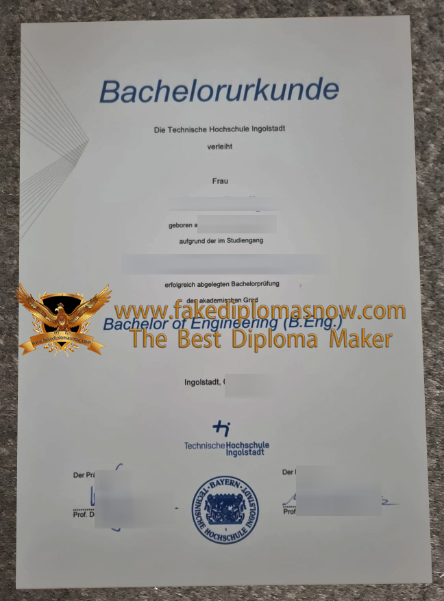 Technische Hochschule Ingolstadt degree Technische Hochschule Ingolstadt degree