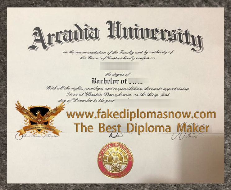 Arcadia University Diploma Arcadia University Diploma