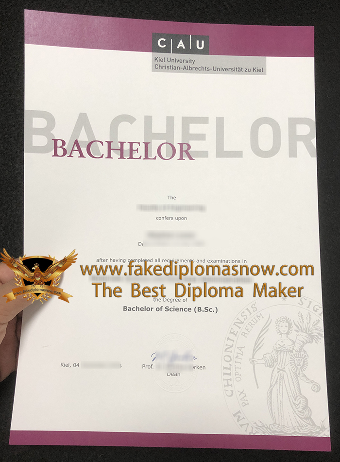 Kiel University diploma Kiel University diploma