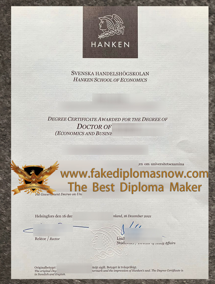 Svenska handelshögskolan diploma Svenska handelshögskolan diploma