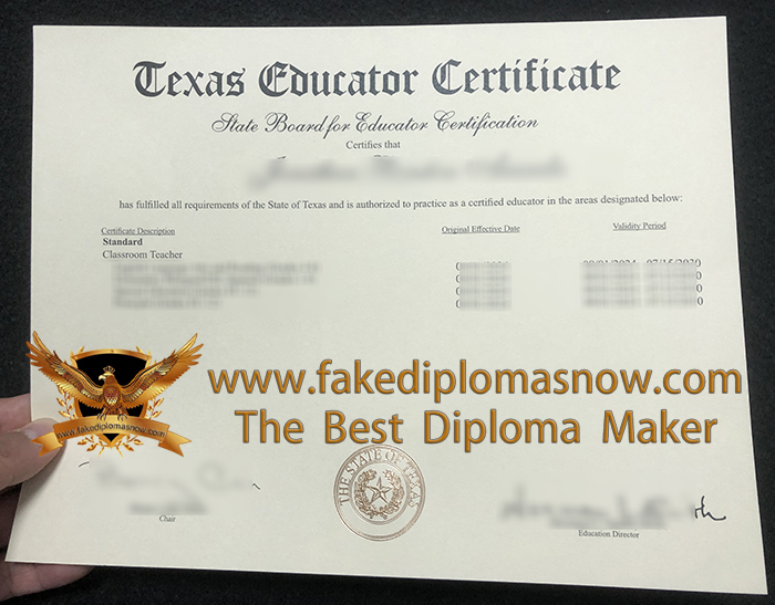 Texas Educator Certificate Texas Educator Certificate