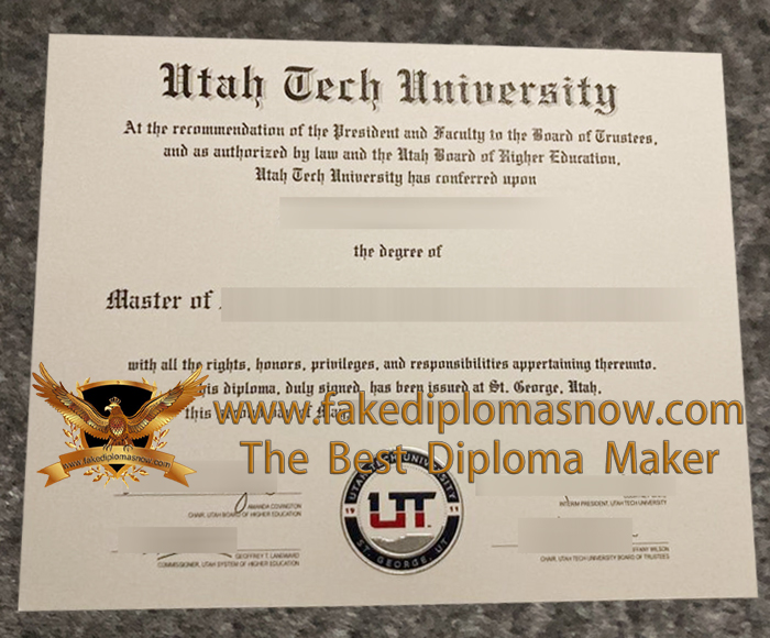 Utah Tech University degree Utah Tech University degree