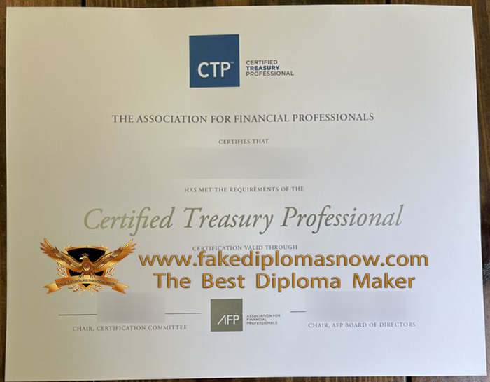 CTP Certificate, Buy a Certified Treasury Professional Certificate CTP Certificate, Buy a Certified Treasury Professional Certificate