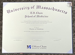 UMass Chan Medical School diploma