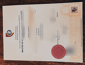 Central University of Technology degree sample