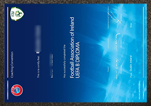 Where can I order a UEFA coaching licences certificate?