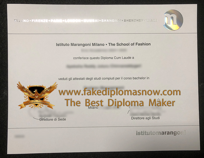 Istituto Marangoni Diploma Istituto Marangoni Diploma