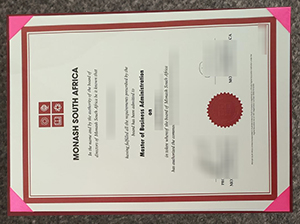 Monash South Africa Diploma Certificate