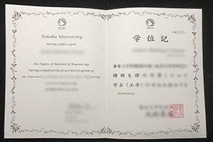 How long to get a Tohoku University diploma in Japan?