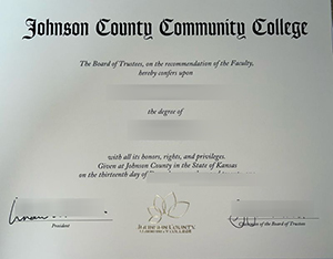 How much to buy a JCCC diploma in the USA?