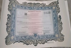 Where can I order a Università del Salento diploma?