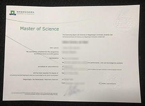 Wageningen University & Research degree