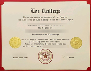 Where can I get a Lee College diploma?