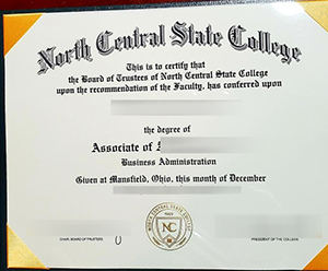 Surprising website to order a North Central State College degree