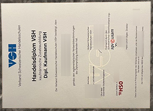VSH diploma, Order a VSH Handelsdiplom