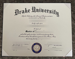 Drake University diplomaDrake University diploma
