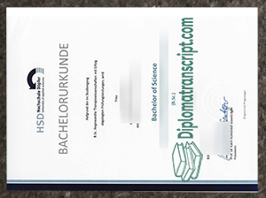 I want to make a HSD Hochschule Döpfer urkunde