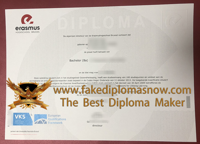 Erasmushogeschool Brussel Diploma