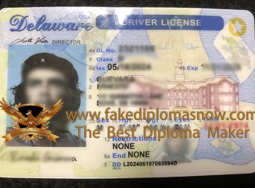 Buy a Delaware Driver’s License, 购买特拉华州驾驶执照,扫码出个人信息