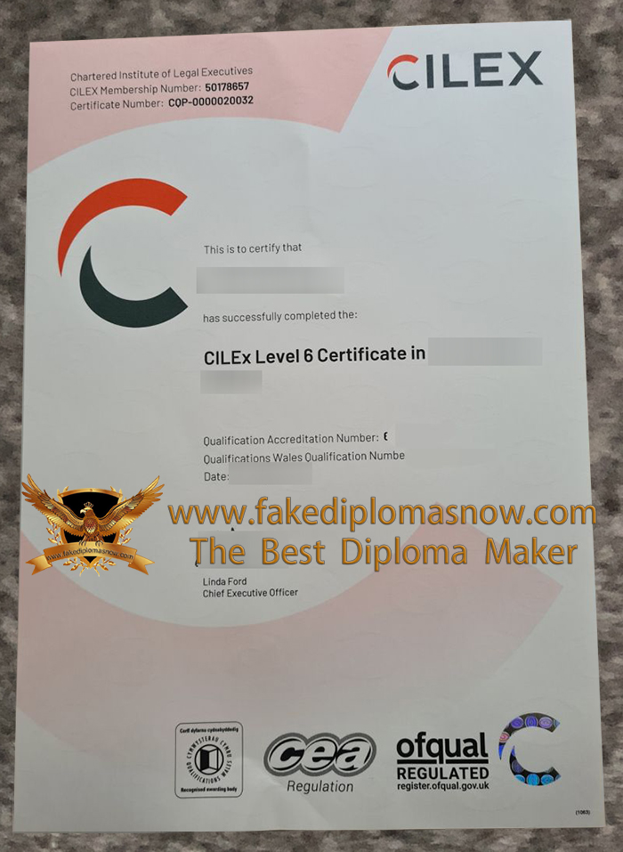 CILEx Level 6 Certificate