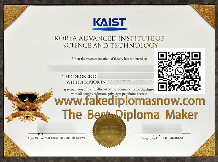 KAIST diploma