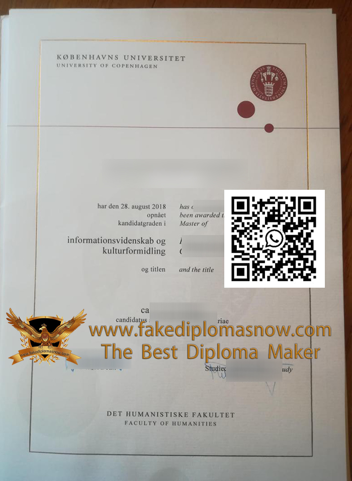 diplom fra Københavns Universitet