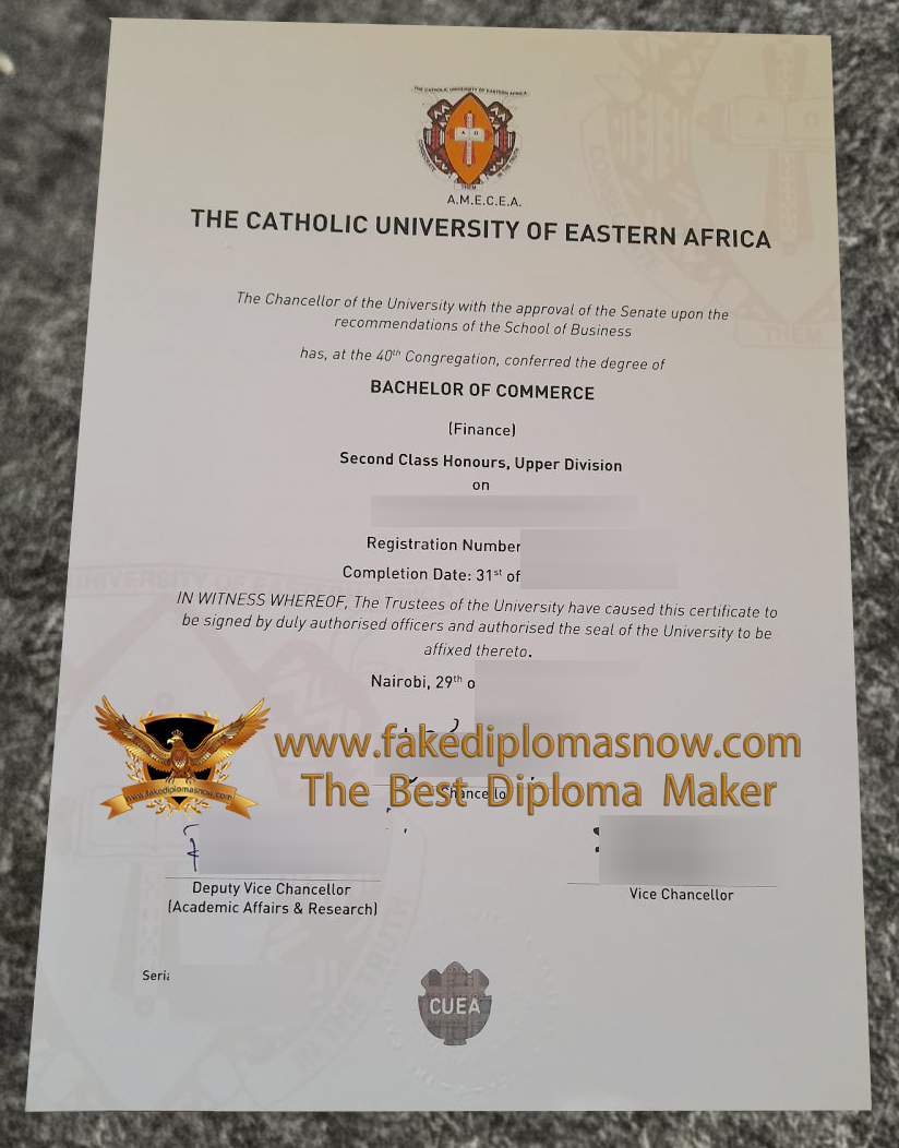 Catholic University of Eastern Africa degree