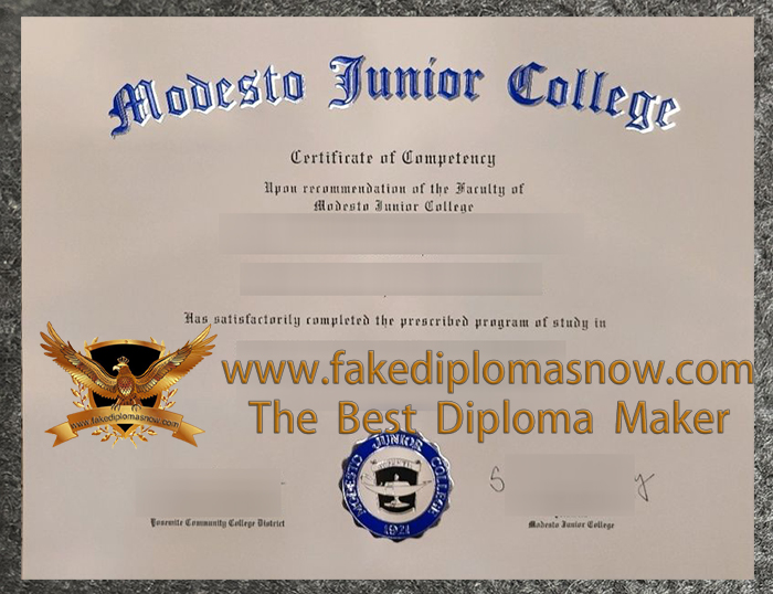 Modesto Junior College degreeModesto Junior College degree