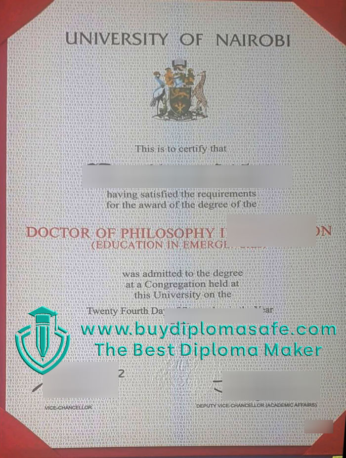 University of Nairobi degree