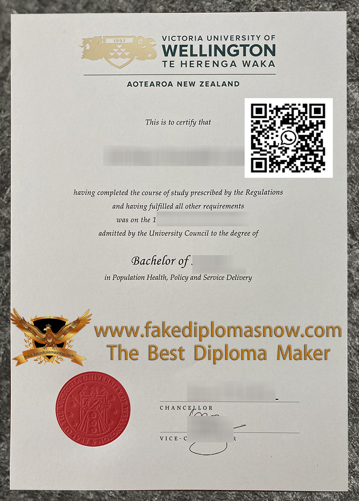 Victoria University of Wellington degree