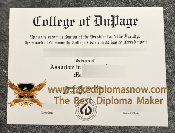 College of DuPage Degree