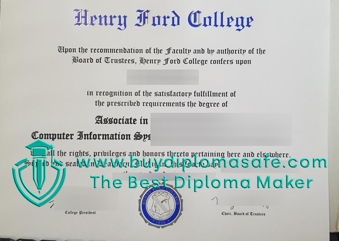 Henry Ford College Degree