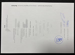 Surprising way to obtain Hochschule Darmstadt Urkunde