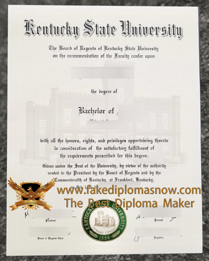 Kentucky State University Diploma