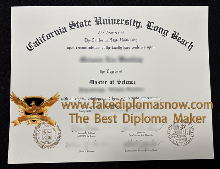 CSULB Master of Science degree