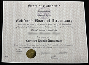 The essential guide to order California CPA certificate