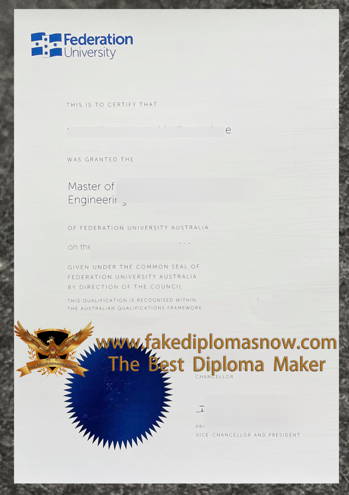 Federation University Australia degree