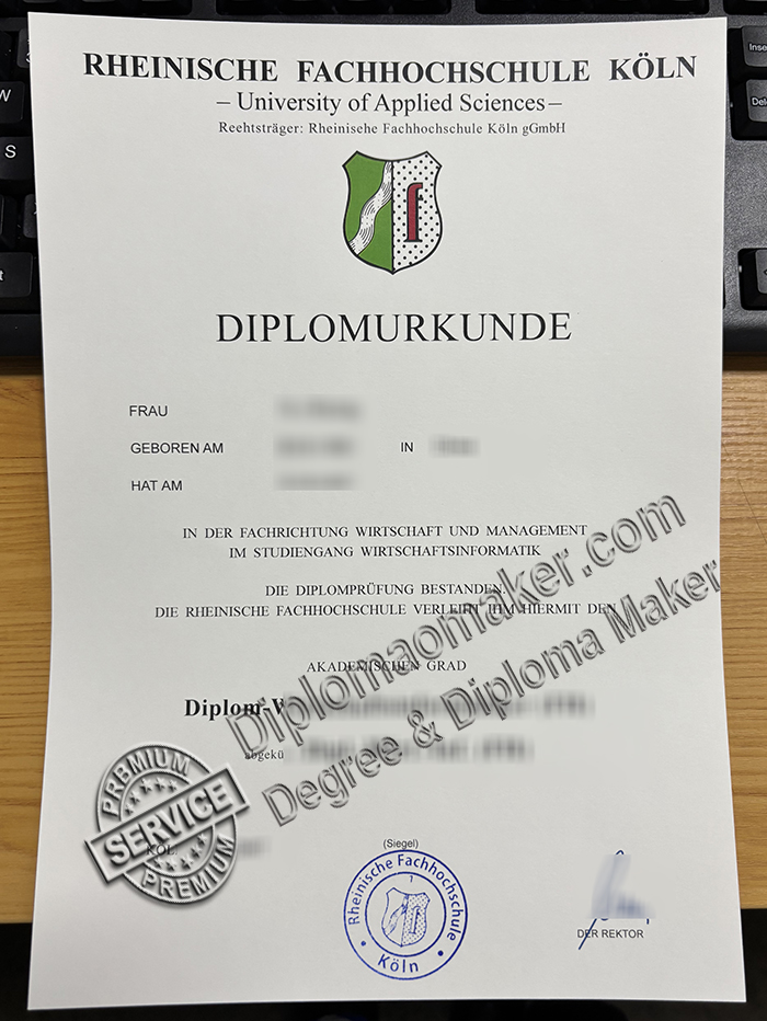 Rheinische Fachhochschule Köln diploma