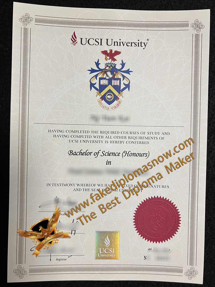 UCSI University degree