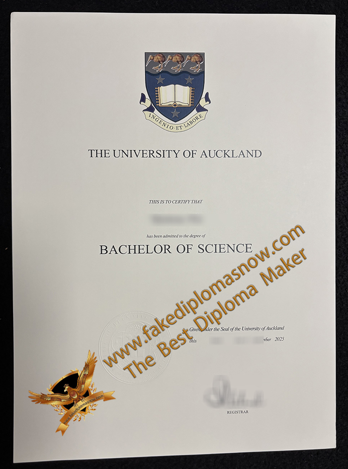 University of Auckland degree