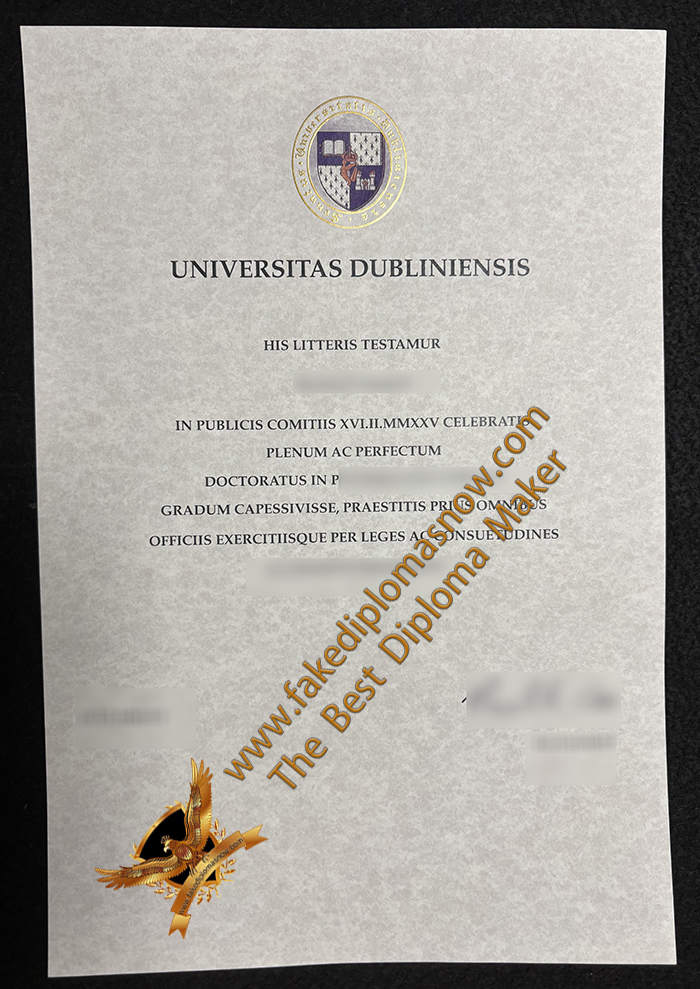 University of Dublin degree