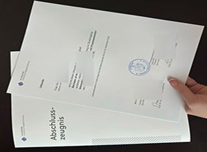 Kaufen Sie ein Urkunde und Zeugnis der FH Münster