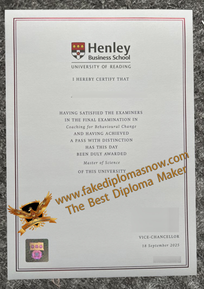 Henley Business School degree