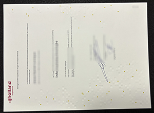 Hogeschool Inholland getuigschrift